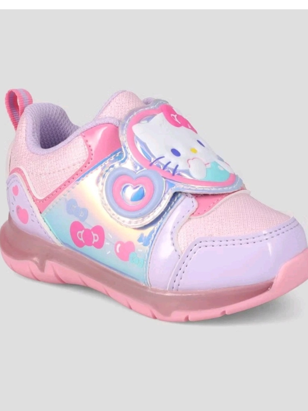 Toddler Hello Kitty Sneakers - Light Up Size 12T.